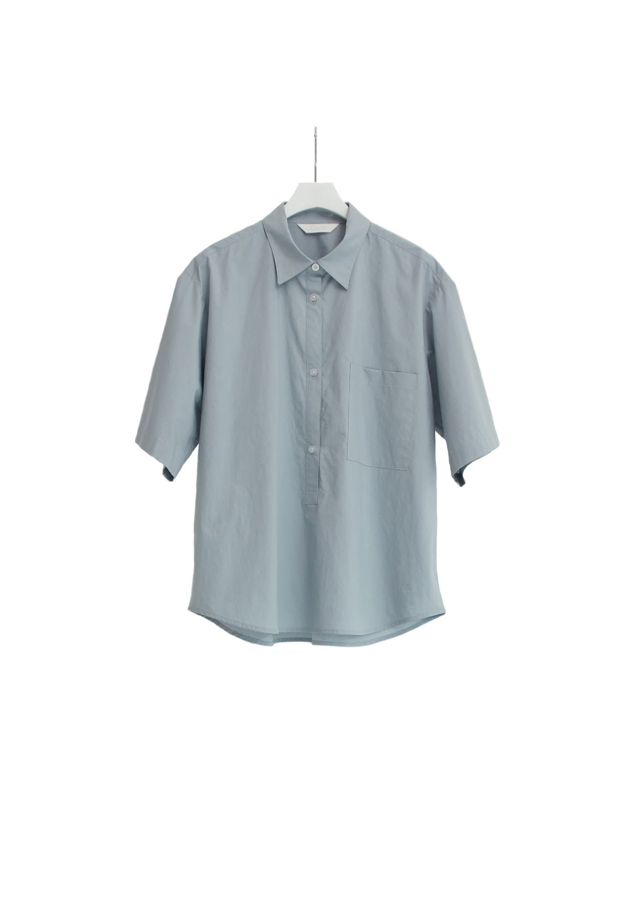 Polo Collar Half Shirt